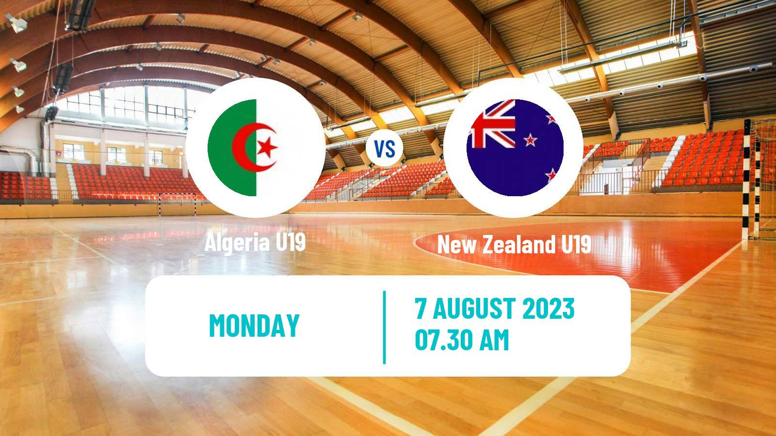 Handball World Championship U19 Handball Algeria U19 - New Zealand U19