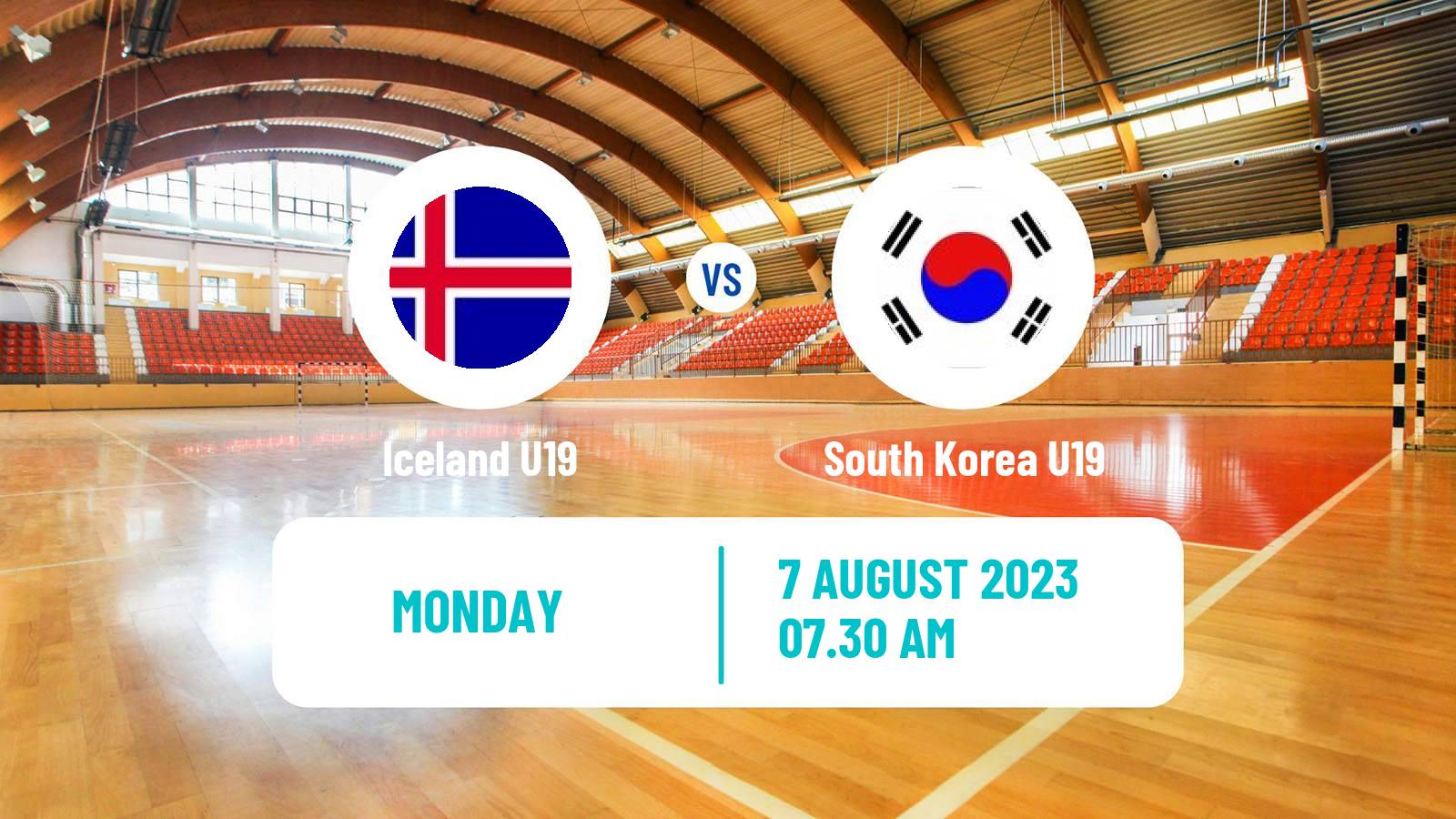 Handball World Championship U19 Handball Iceland U19 - South Korea U19