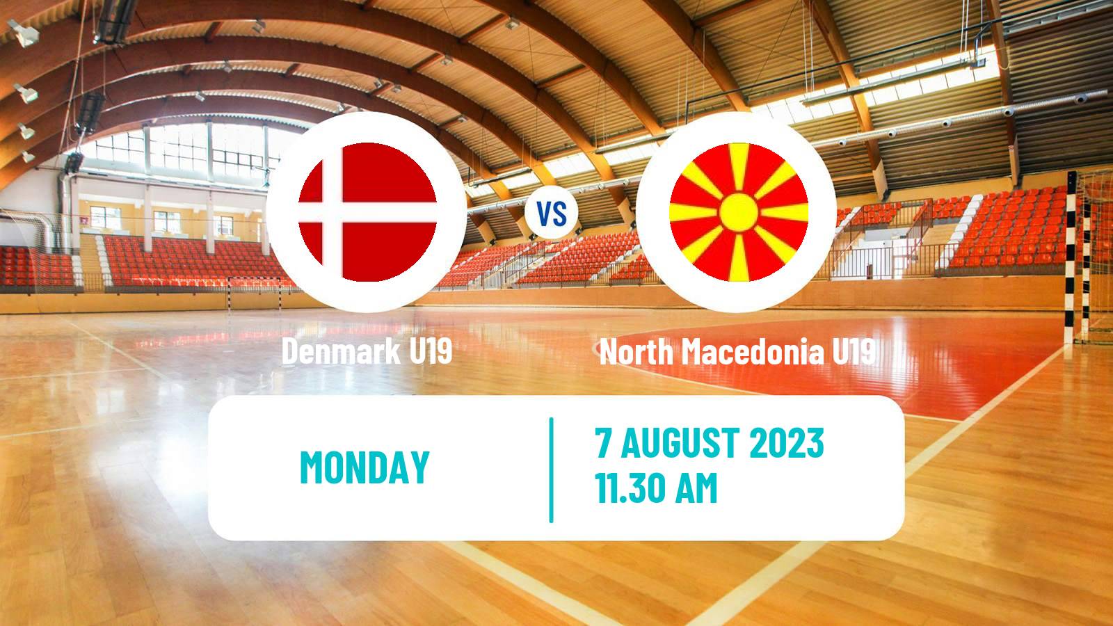 Handball World Championship U19 Handball Denmark U19 - North Macedonia U19