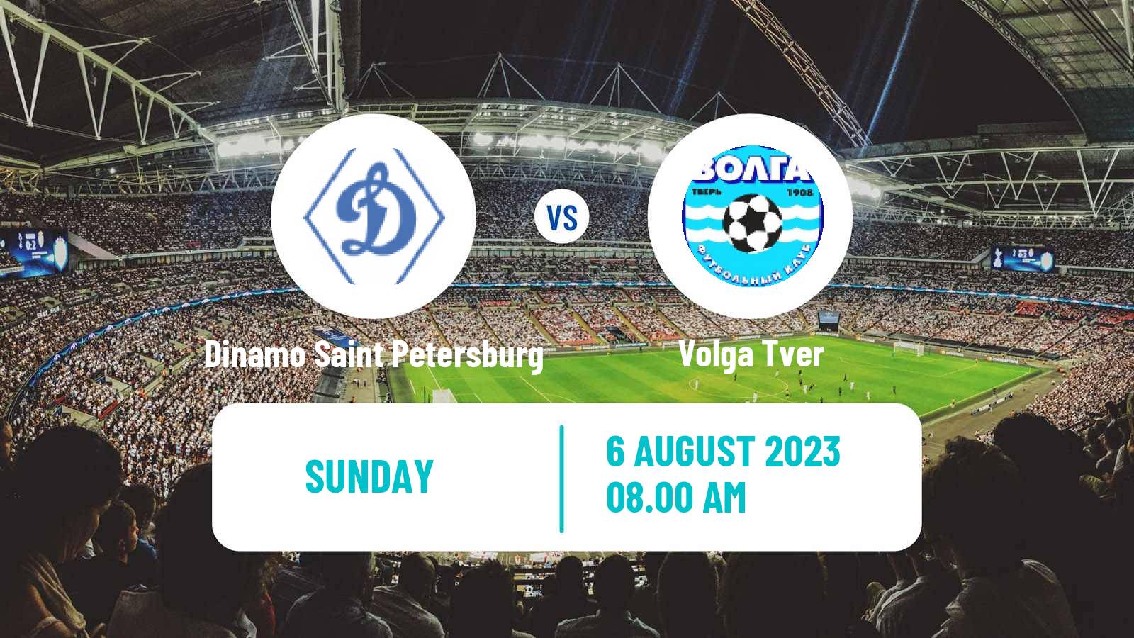 Soccer FNL 2 Division B Group 2 Dinamo Saint Petersburg - Volga Tver