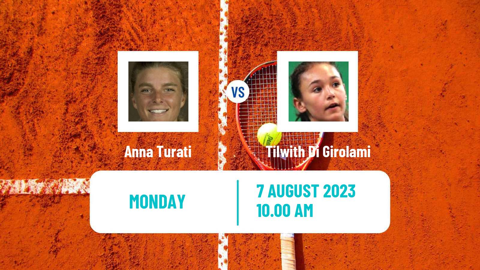 Tennis ITF W25 Koksijde Women Anna Turati - Tilwith Di Girolami