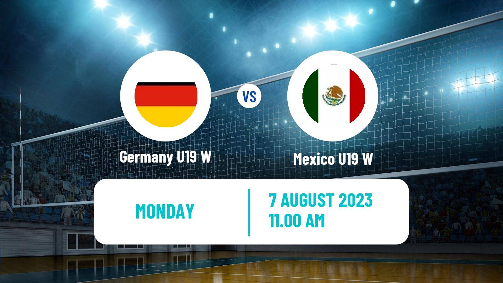 Volleyball World Championship U19 Volleyball Women Germany U19 W - Mexico U19 W