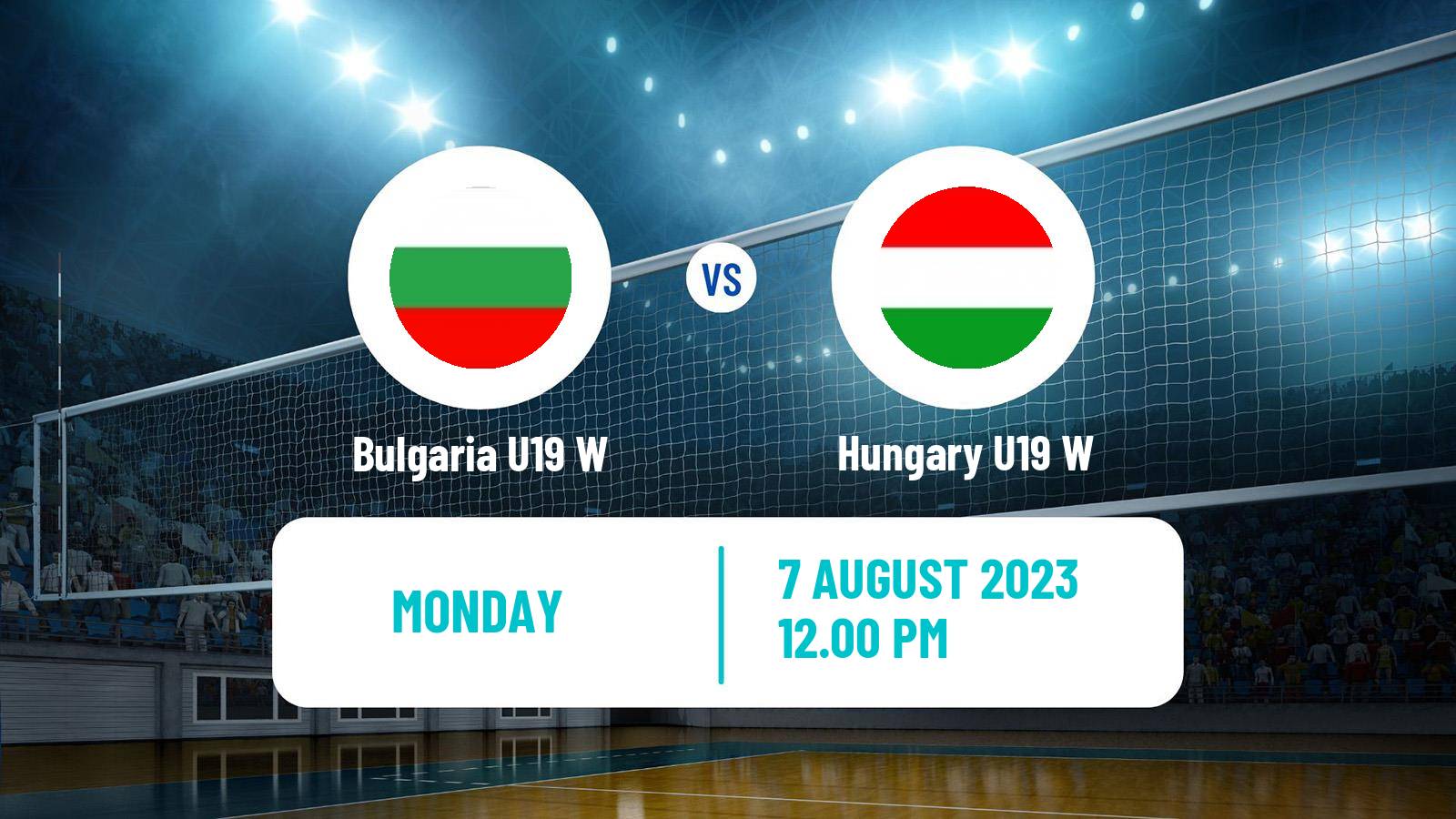 Volleyball World Championship U19 Volleyball Women Bulgaria U19 W - Hungary U19 W