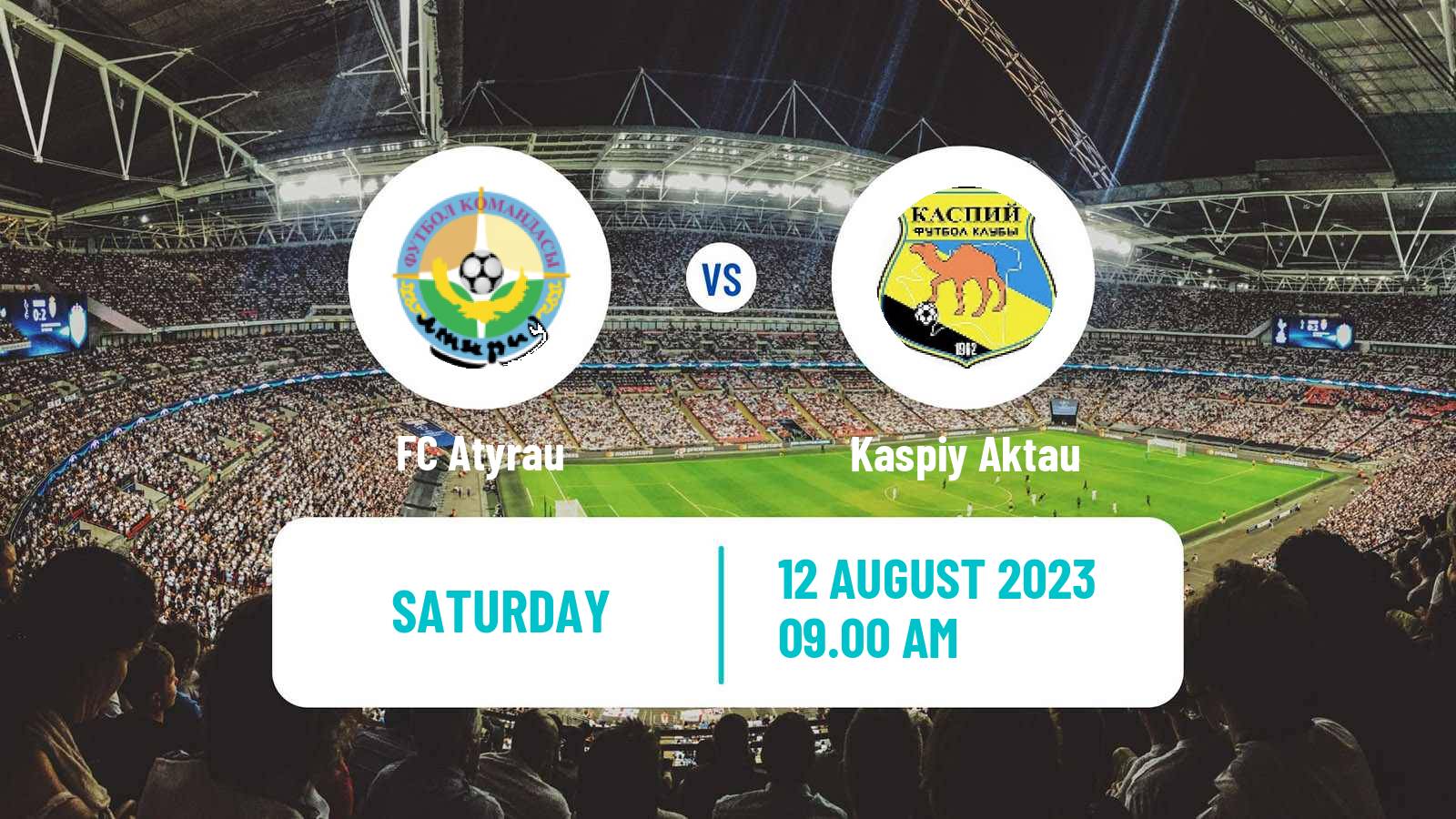 Soccer Kazakh Premier League Atyrau - Kaspiy Aktau