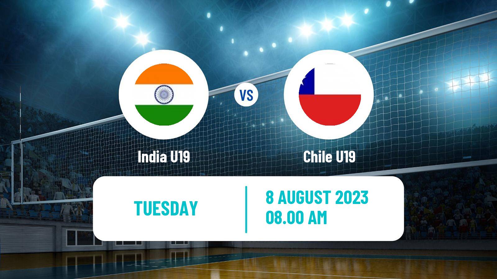 Volleyball World Championship U19 Volleyball India U19 - Chile U19