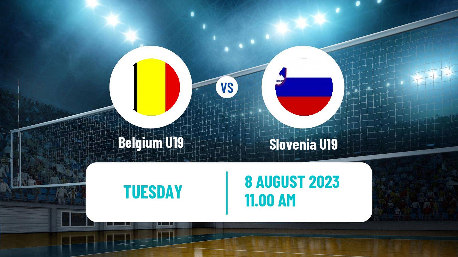 Volleyball World Championship U19 Volleyball Belgium U19 - Slovenia U19