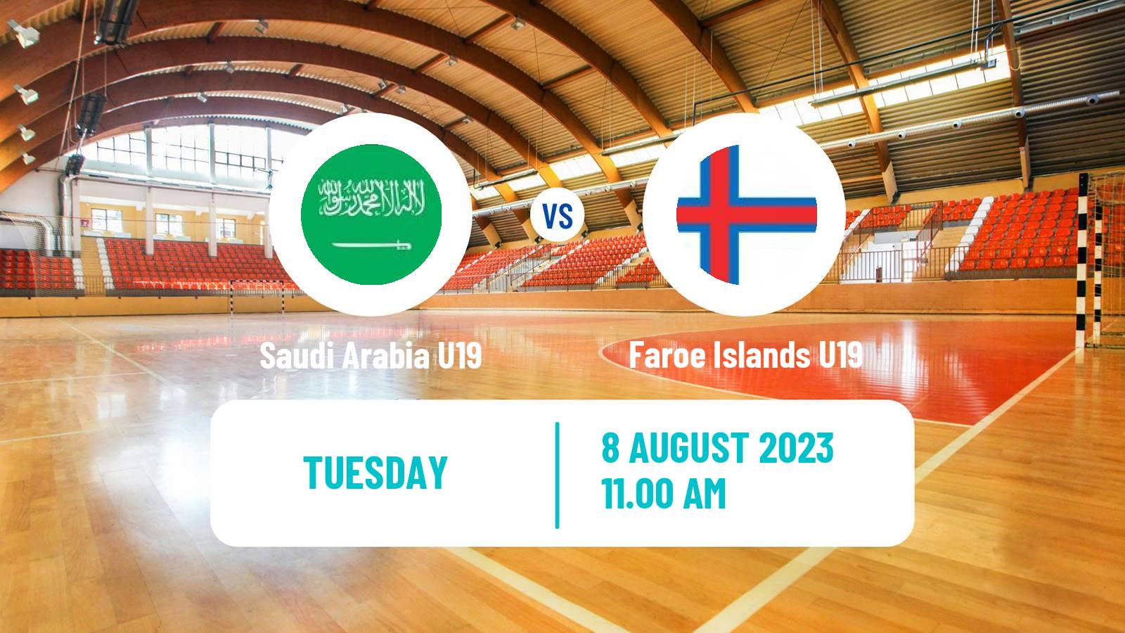 Handball World Championship U19 Handball Saudi Arabia U19 - Faroe Islands U19