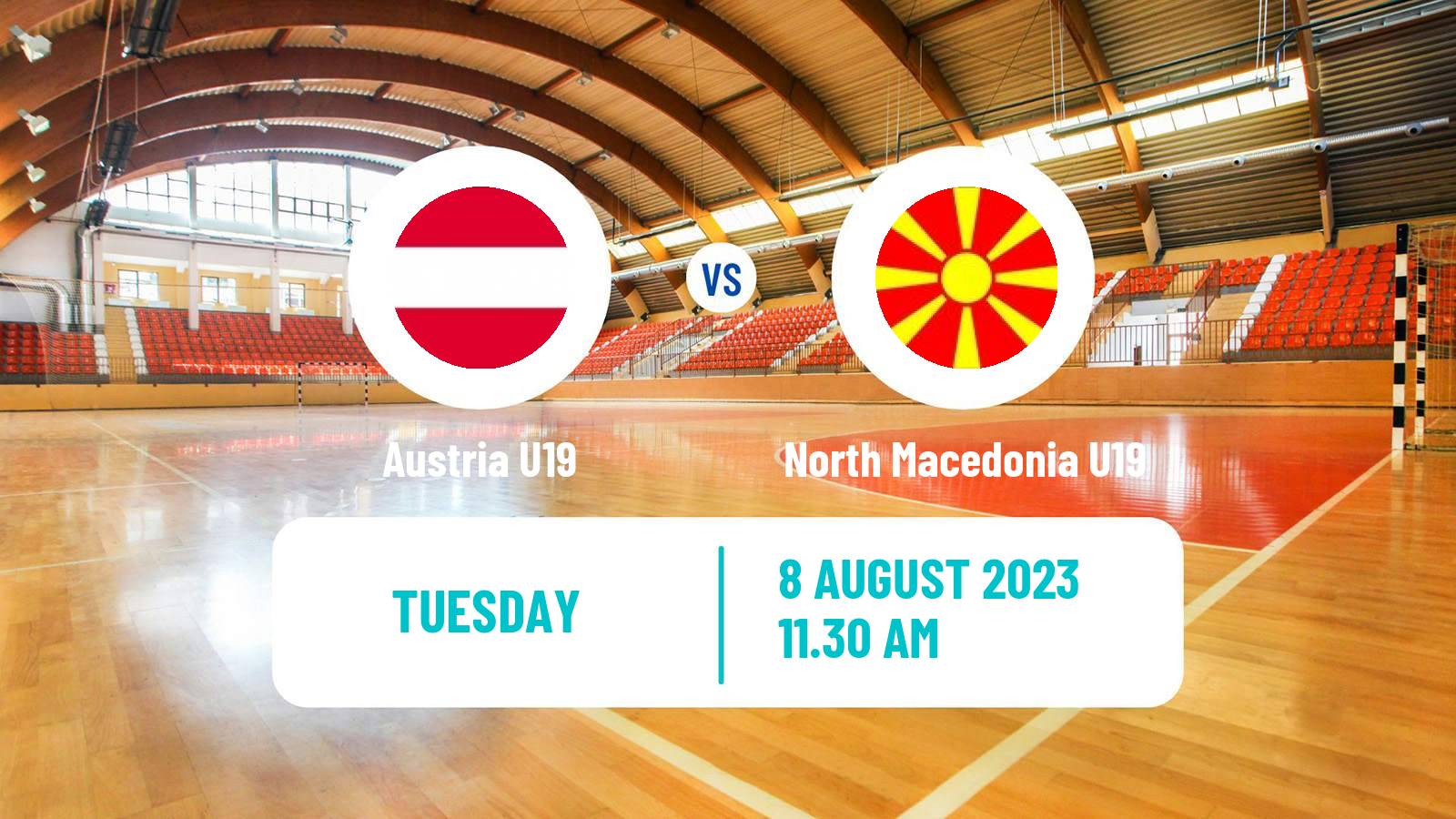 Handball World Championship U19 Handball Austria U19 - North Macedonia U19