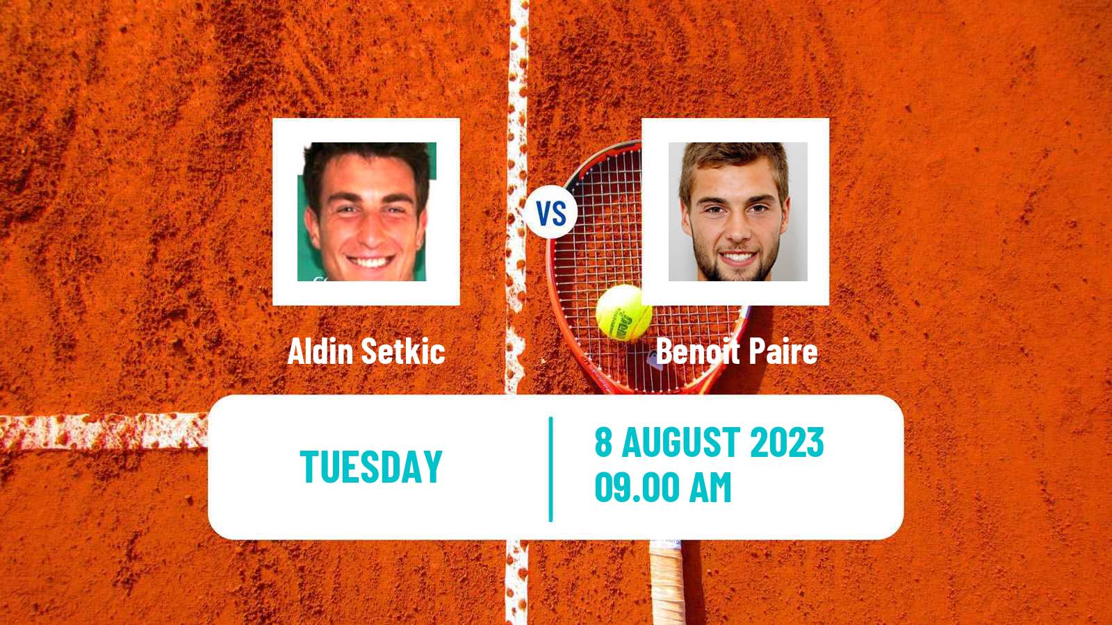 Tennis Banja Luka Challenger Men Aldin Setkic - Benoit Paire