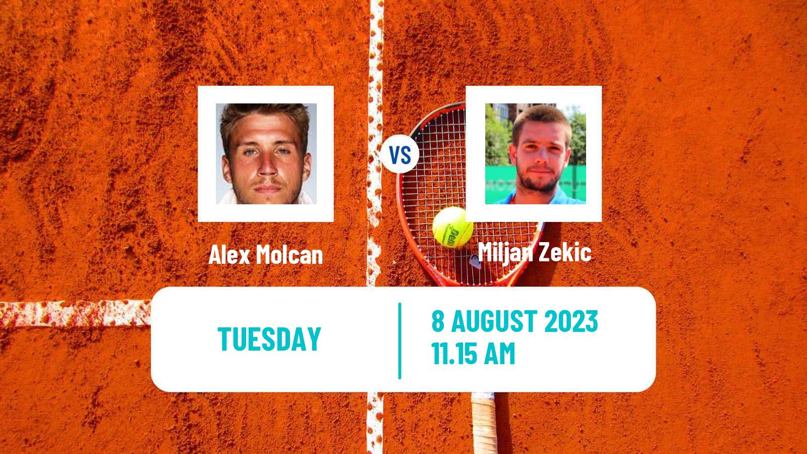 Tennis Banja Luka Challenger Men Alex Molcan - Miljan Zekic