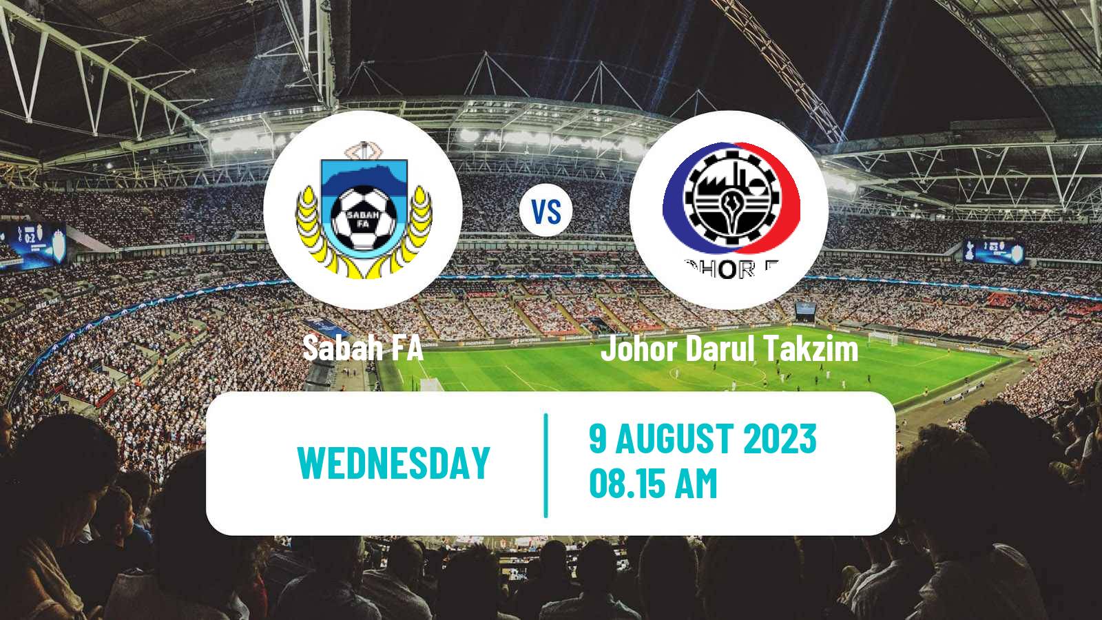 Soccer Malaysian Super League Sabah FA - Johor Darul Takzim