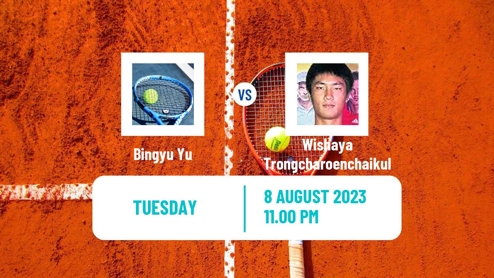 Tennis ITF M25 Baotou Men Bingyu Yu - Wishaya Trongcharoenchaikul