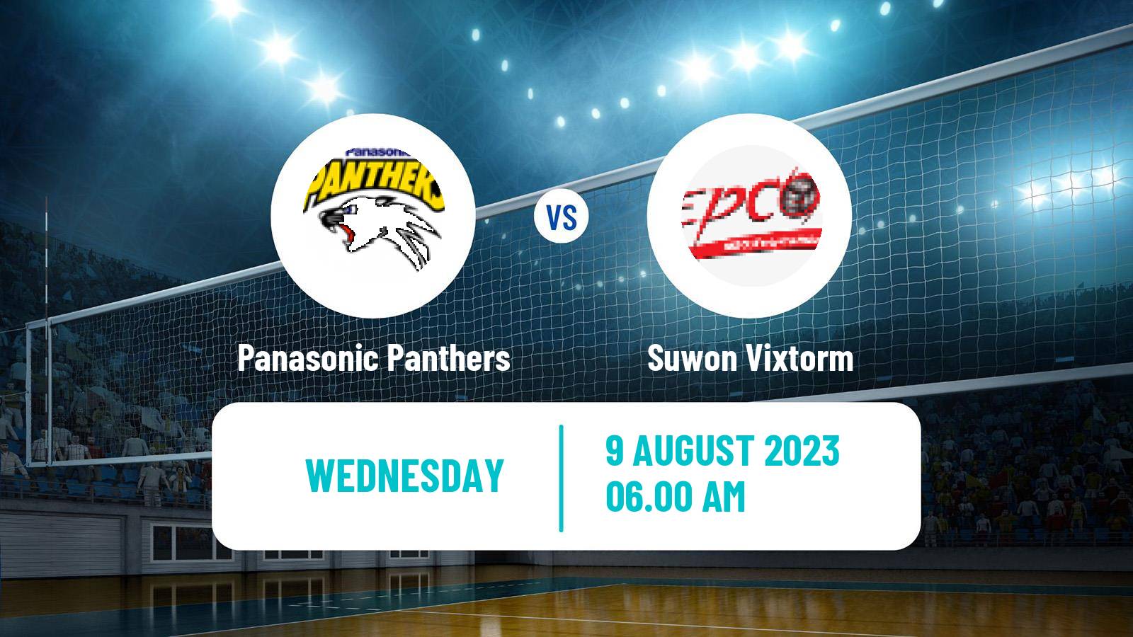 Volleyball South Korean KOVO Cup Volleyball Panasonic Panthers - Suwon Vixtorm