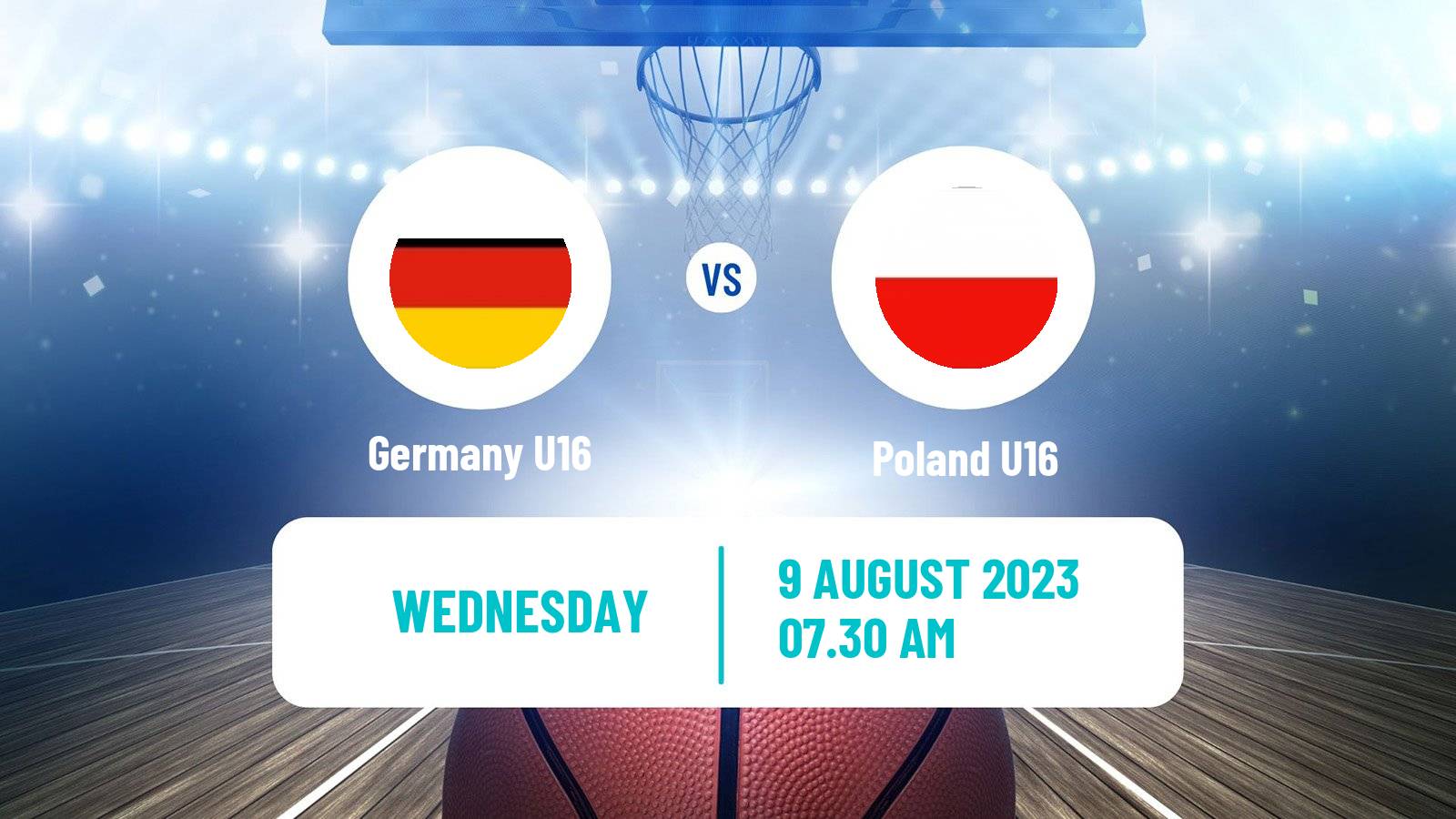 Basketball EuroBasket U16 Germany U16 - Poland U16