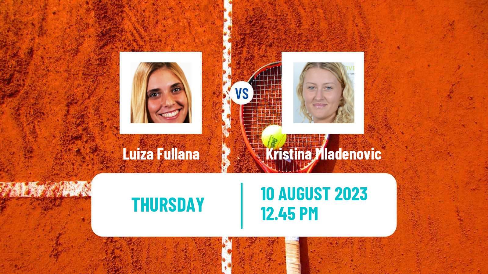 Tennis ITF W80 Brasilia Women Luiza Fullana - Kristina Mladenovic