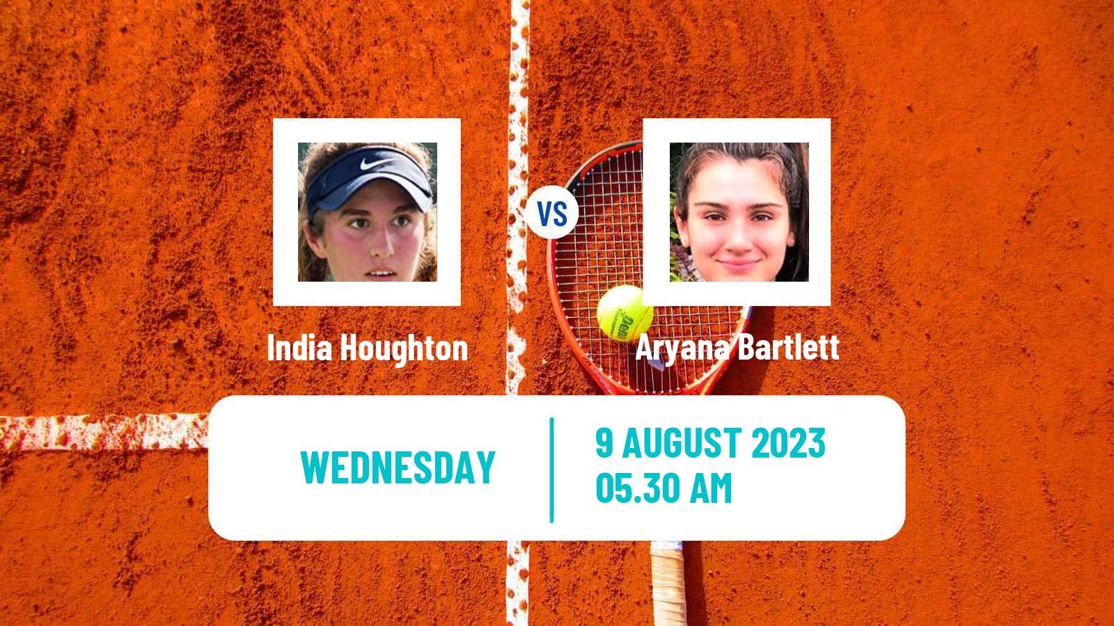 Tennis ITF W15 Monastir 22 Women India Houghton - Aryana Bartlett