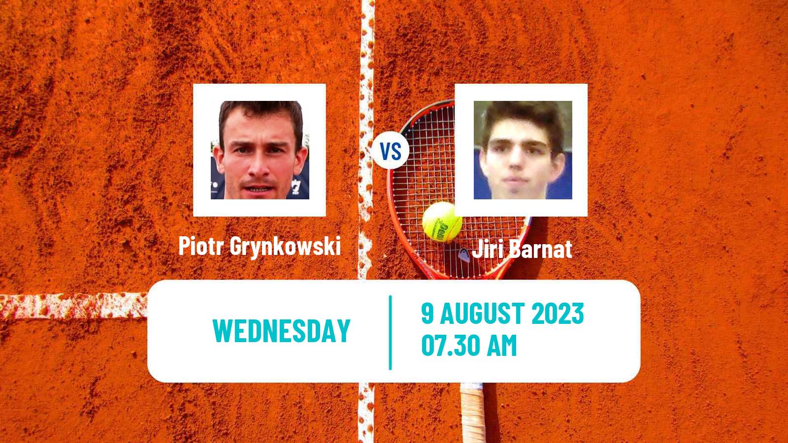 Tennis ITF M25 Lodz Men 2023 Piotr Grynkowski - Jiri Barnat