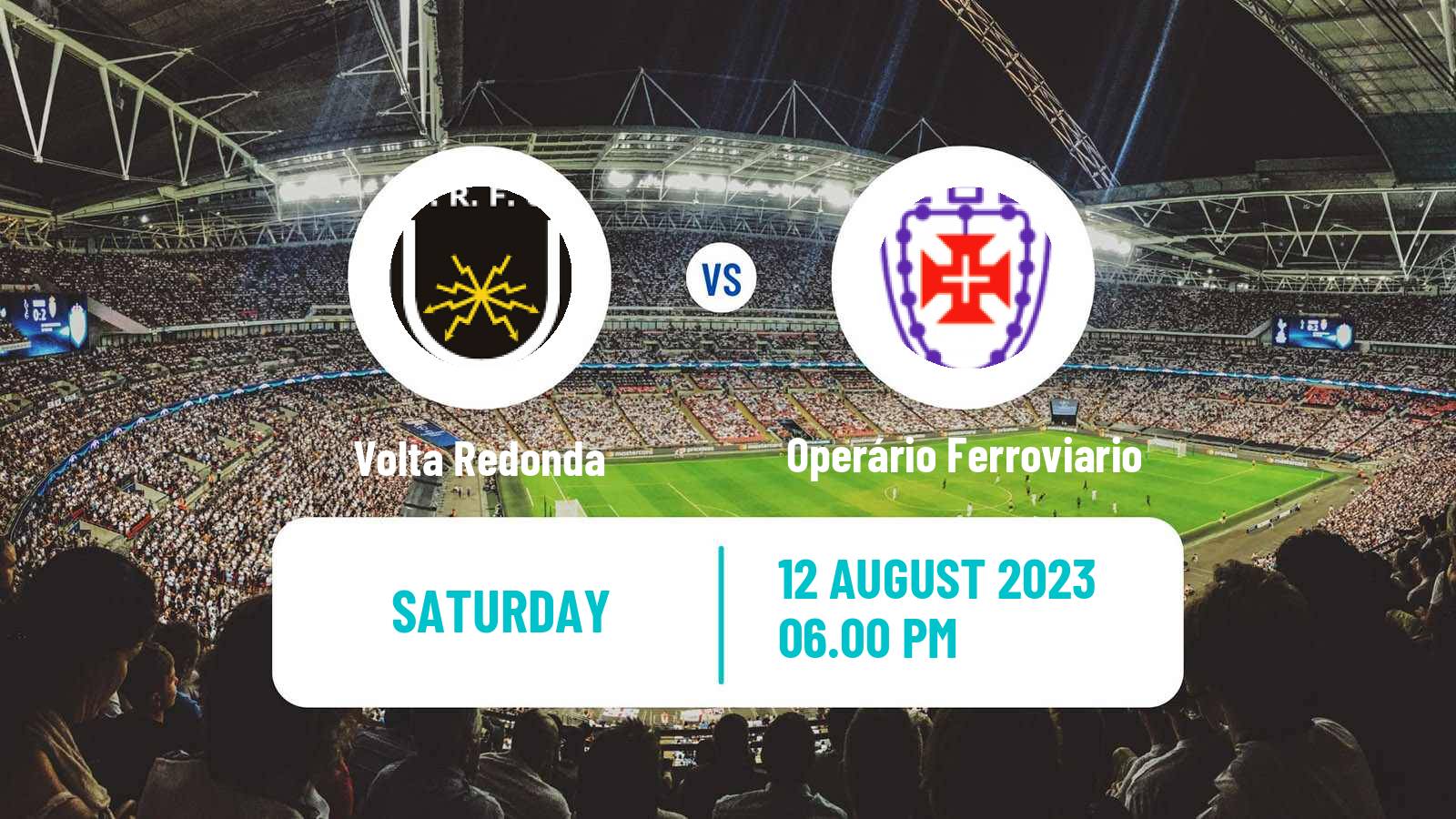 Soccer Brazilian Serie C Volta Redonda - Operário Ferroviario