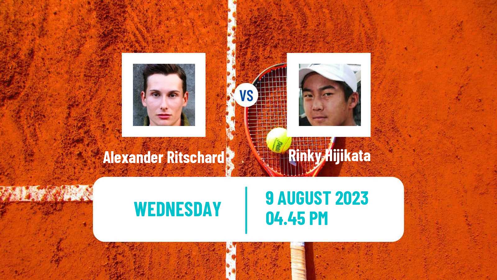 Tennis Cary Challenger Men Alexander Ritschard - Rinky Hijikata