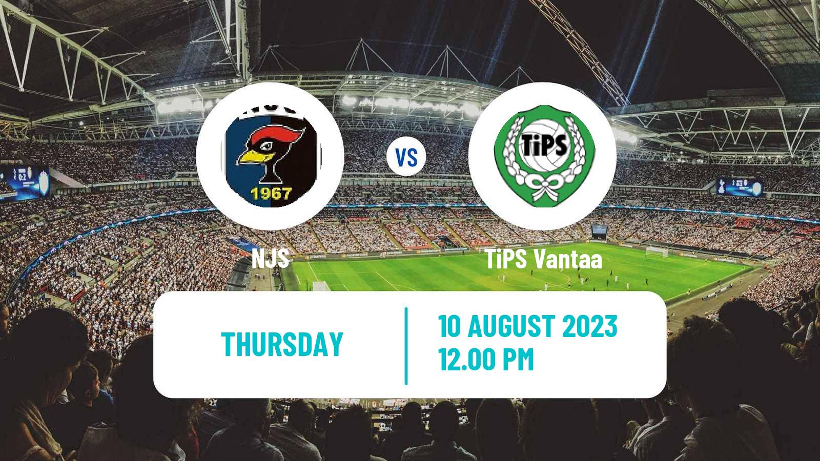 Soccer Finnish Kakkonen Group A NJS - TiPS Vantaa