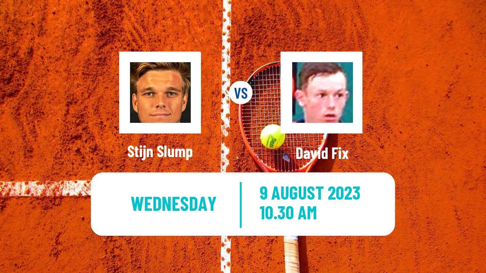 Tennis ITF M15 Eupen Men Stijn Slump - David Fix