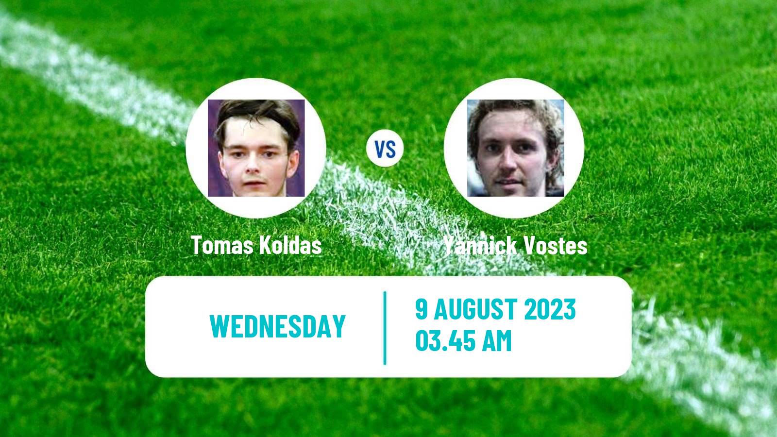 Table tennis Tt Star Series Men Tomas Koldas - Yannick Vostes