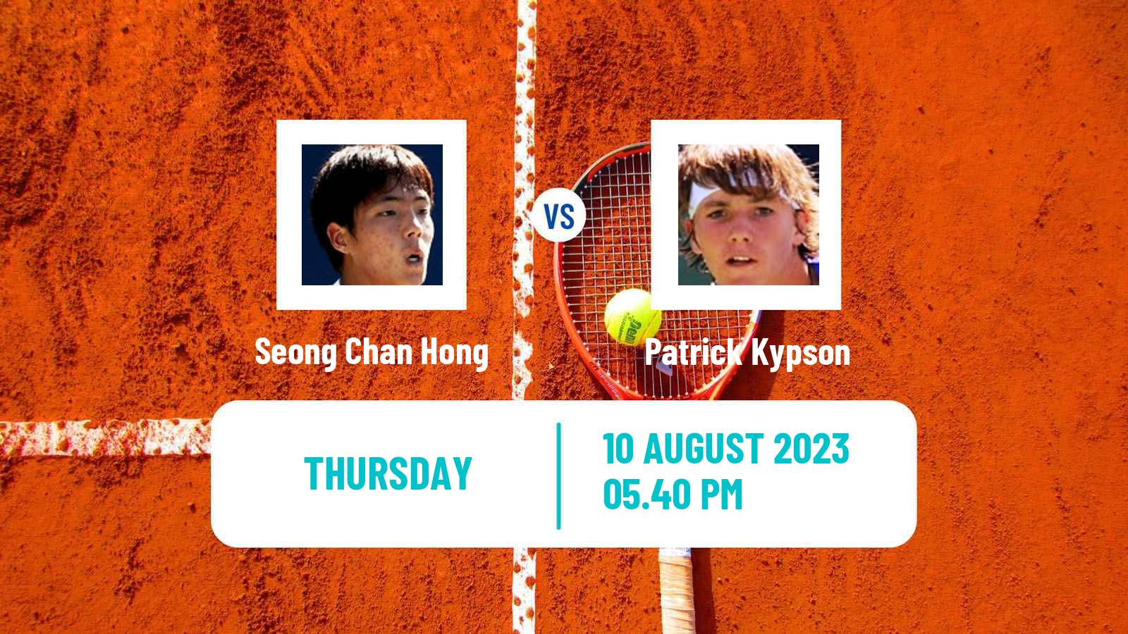 Tennis Cary Challenger Men Seong Chan Hong - Patrick Kypson