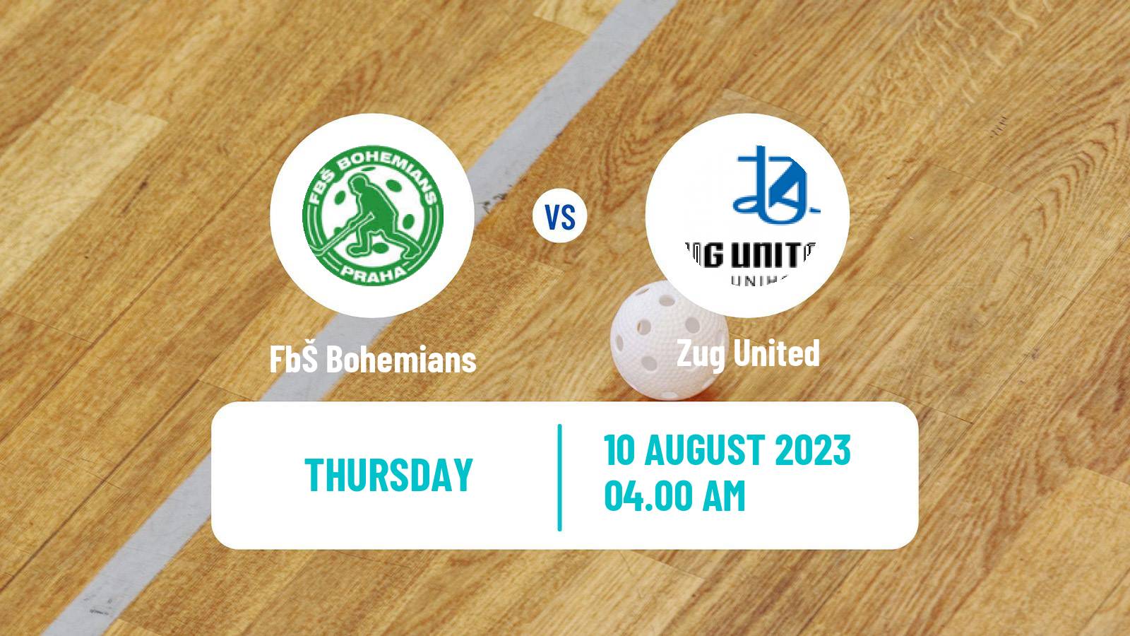 Floorball Czech Open Floorball FbŠ Bohemians - Zug United