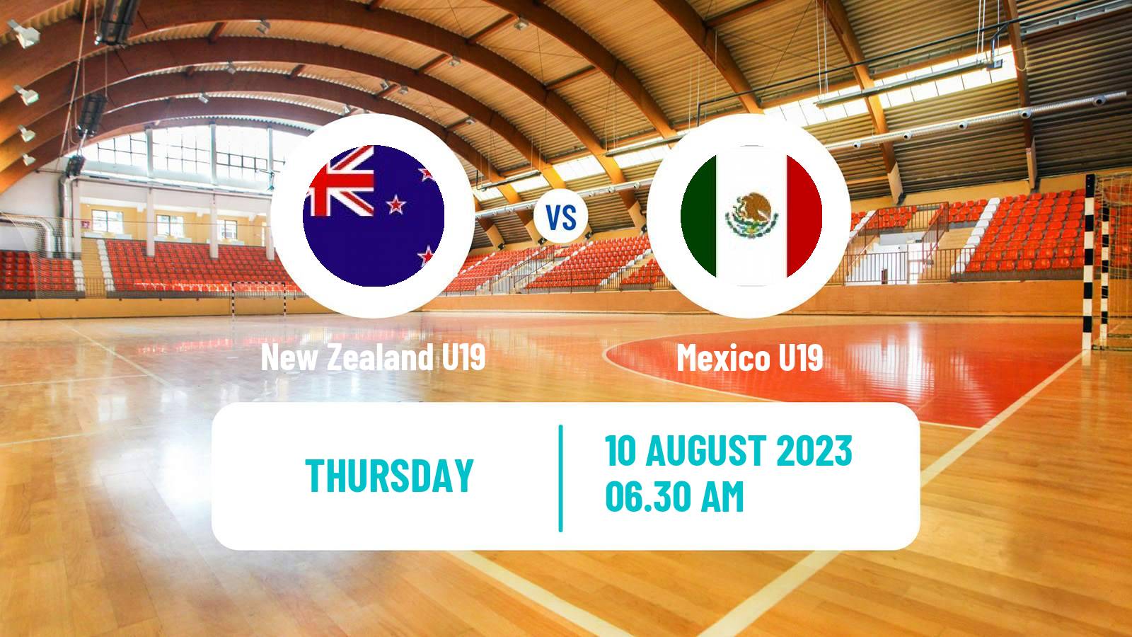Handball World Championship U19 Handball New Zealand U19 - Mexico U19