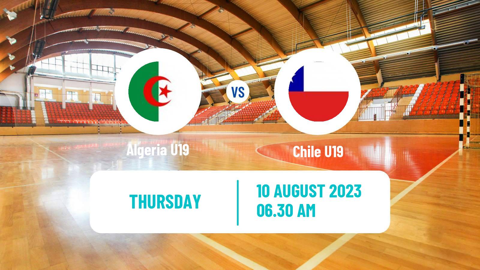 Handball World Championship U19 Handball Algeria U19 - Chile U19