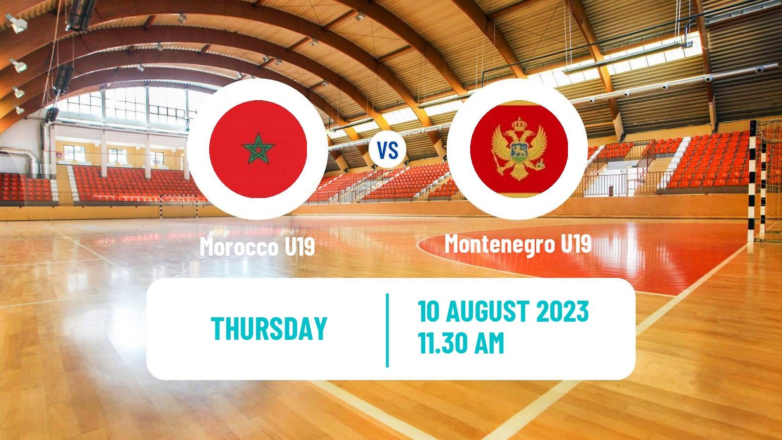 Handball World Championship U19 Handball Morocco U19 - Montenegro U19