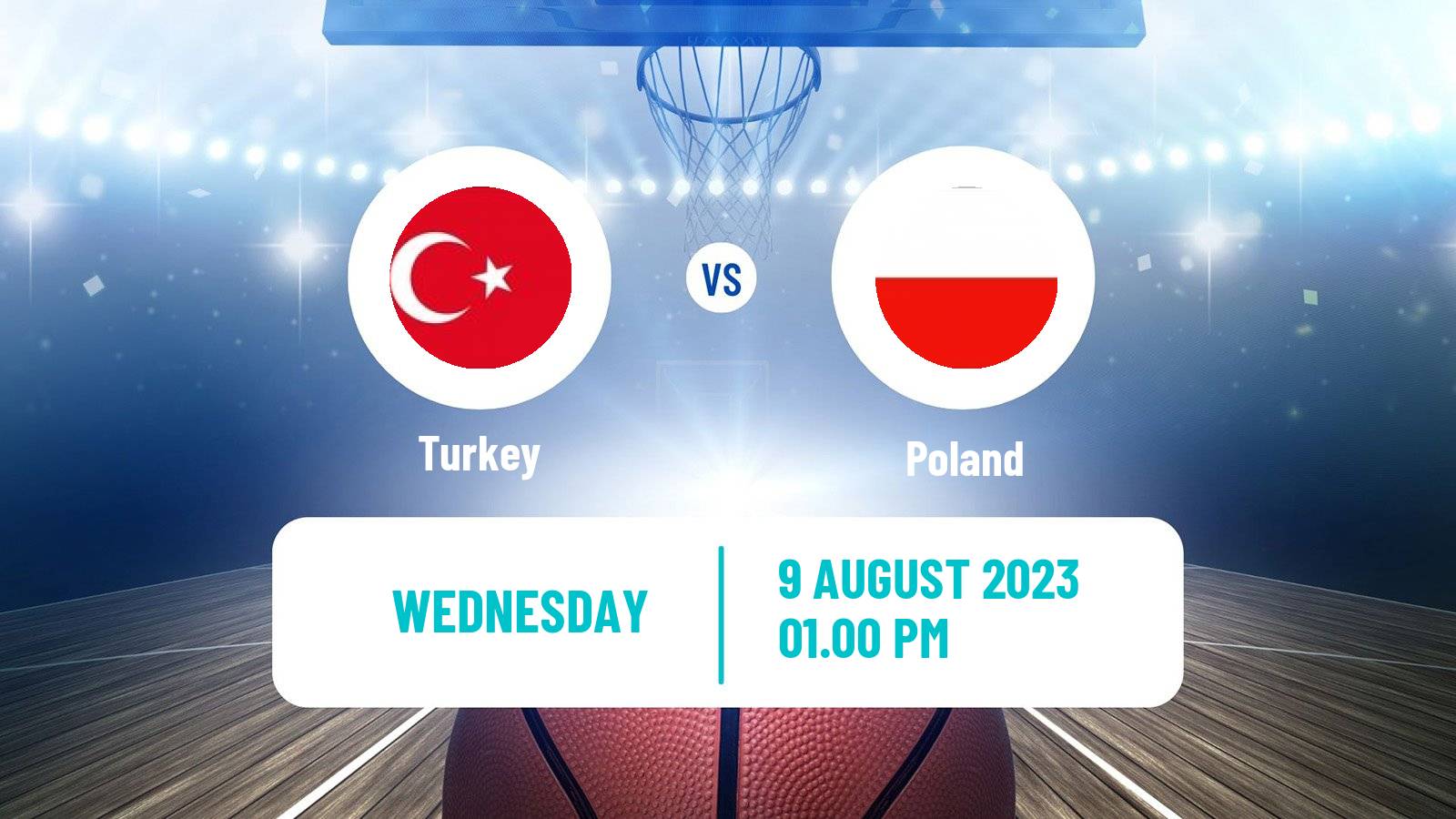 Basketball Friendly International Basketball Turkey - Poland