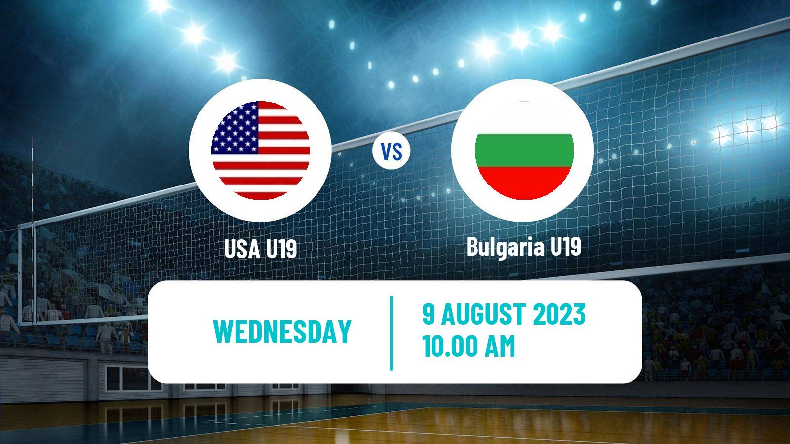 Volleyball World Championship U19 Volleyball USA U19 - Bulgaria U19