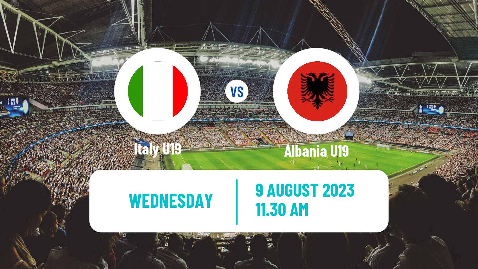 Soccer Friendly Italy U19 - Albania U19