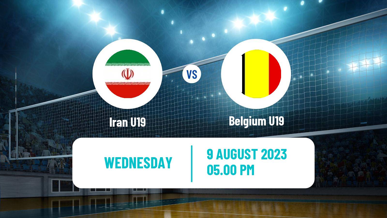 Volleyball World Championship U19 Volleyball Iran U19 - Belgium U19