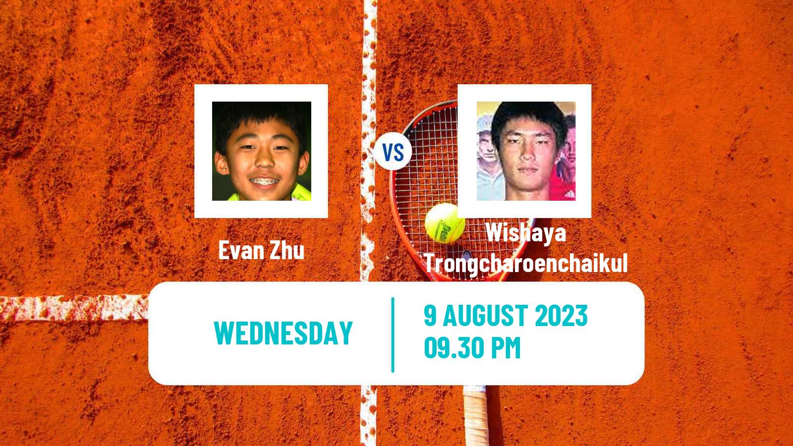 Tennis ITF M25 Baotou Men Evan Zhu - Wishaya Trongcharoenchaikul