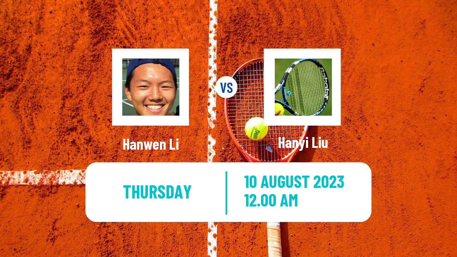 Tennis ITF M25 Baotou Men Hanwen Li - Hanyi Liu