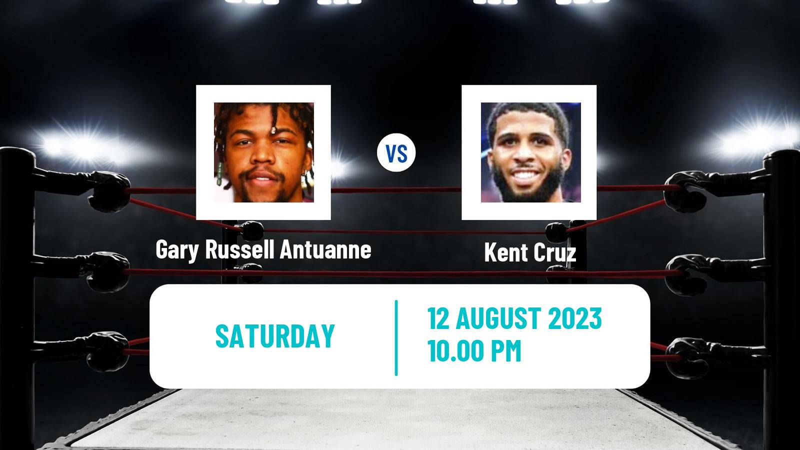 Boxing Super Lightweight Others Matches Men Gary Russell Antuanne - Kent Cruz