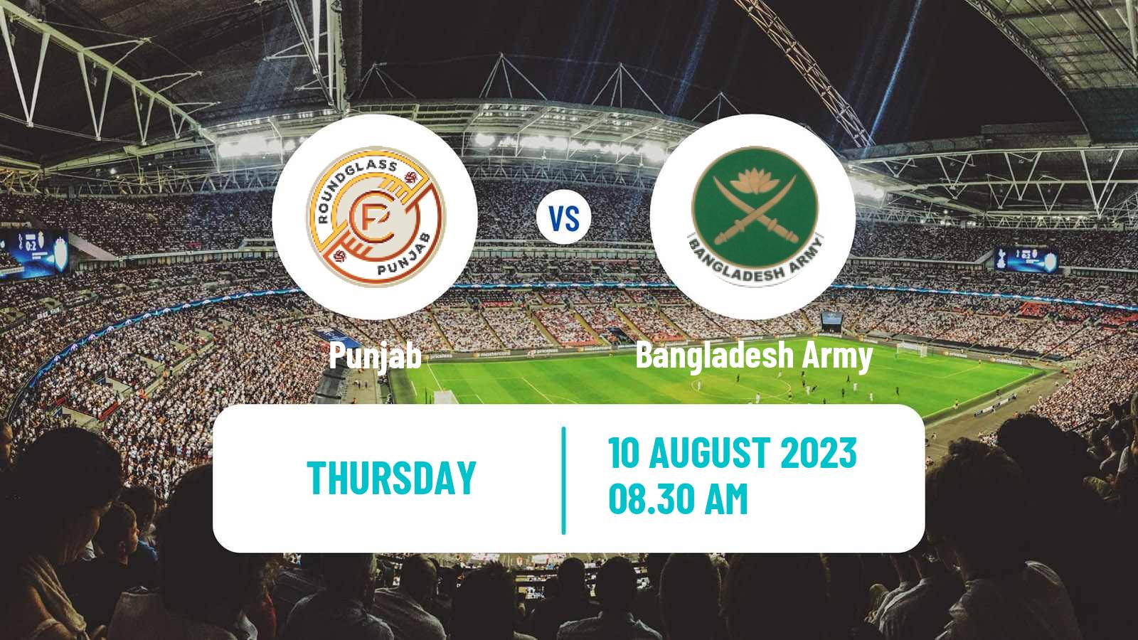 Soccer Indian Durand Cup Punjab - Bangladesh Army