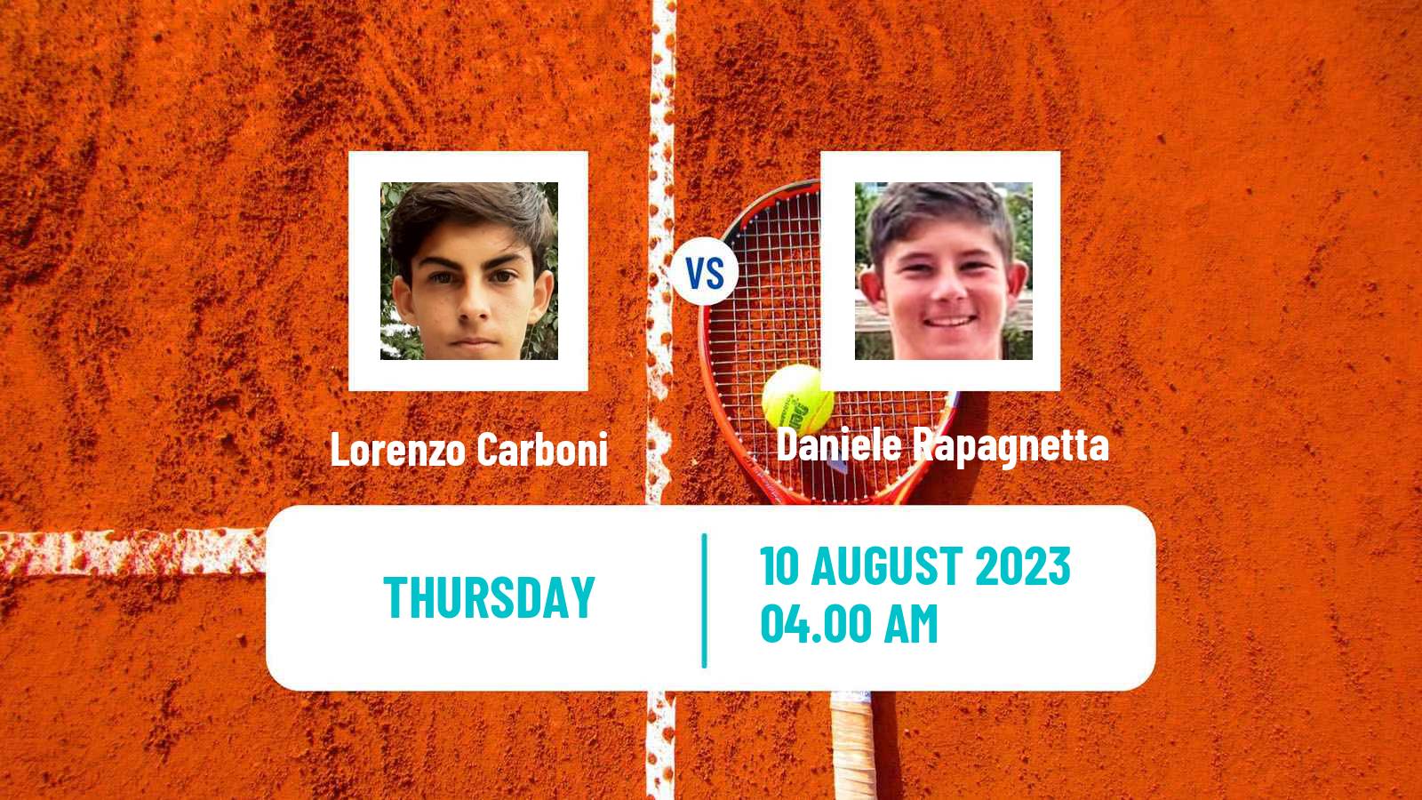 Tennis ITF M15 Monastir 32 Men Lorenzo Carboni - Daniele Rapagnetta
