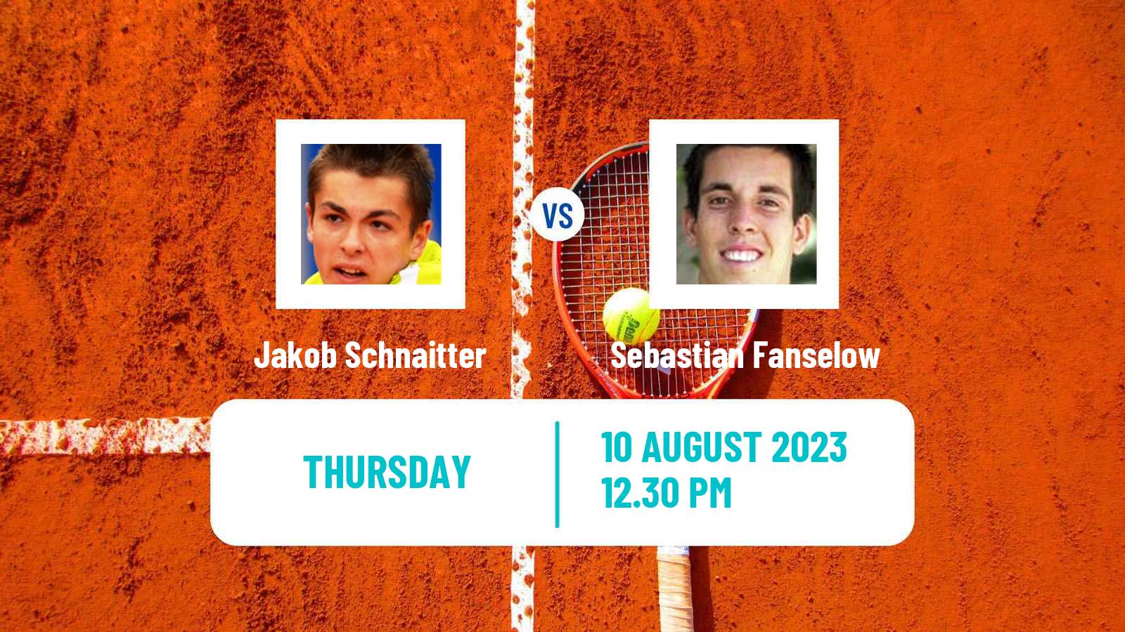Tennis ITF M15 Frankfurt Am Main Men Jakob Schnaitter - Sebastian Fanselow