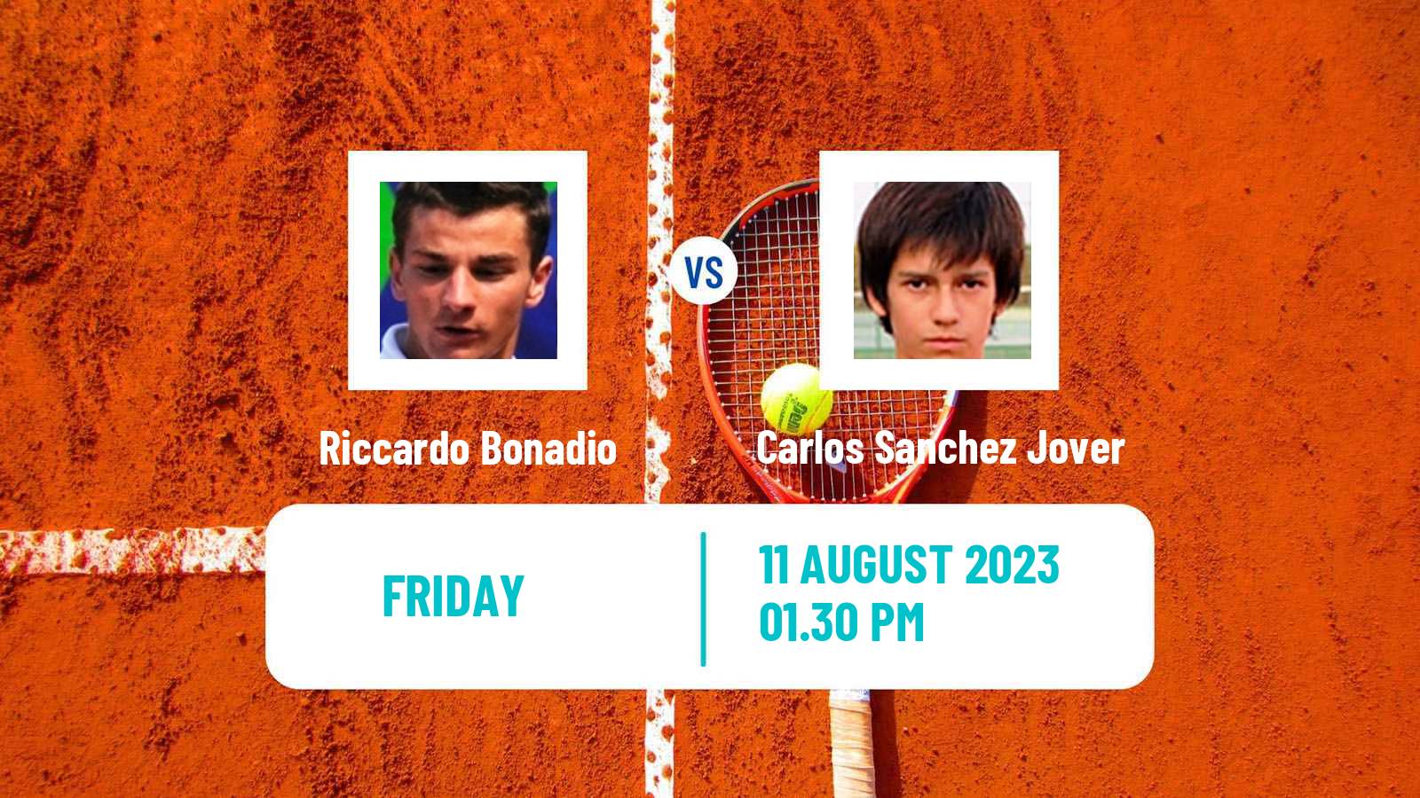 Tennis Cordenons Challenger Men Riccardo Bonadio - Carlos Sanchez Jover