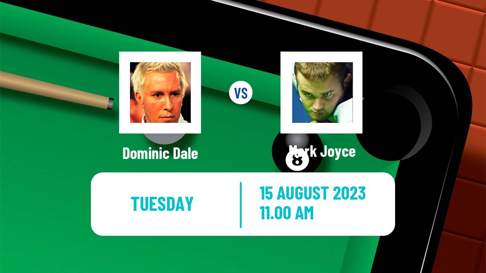 Snooker British Open Dominic Dale - Mark Joyce