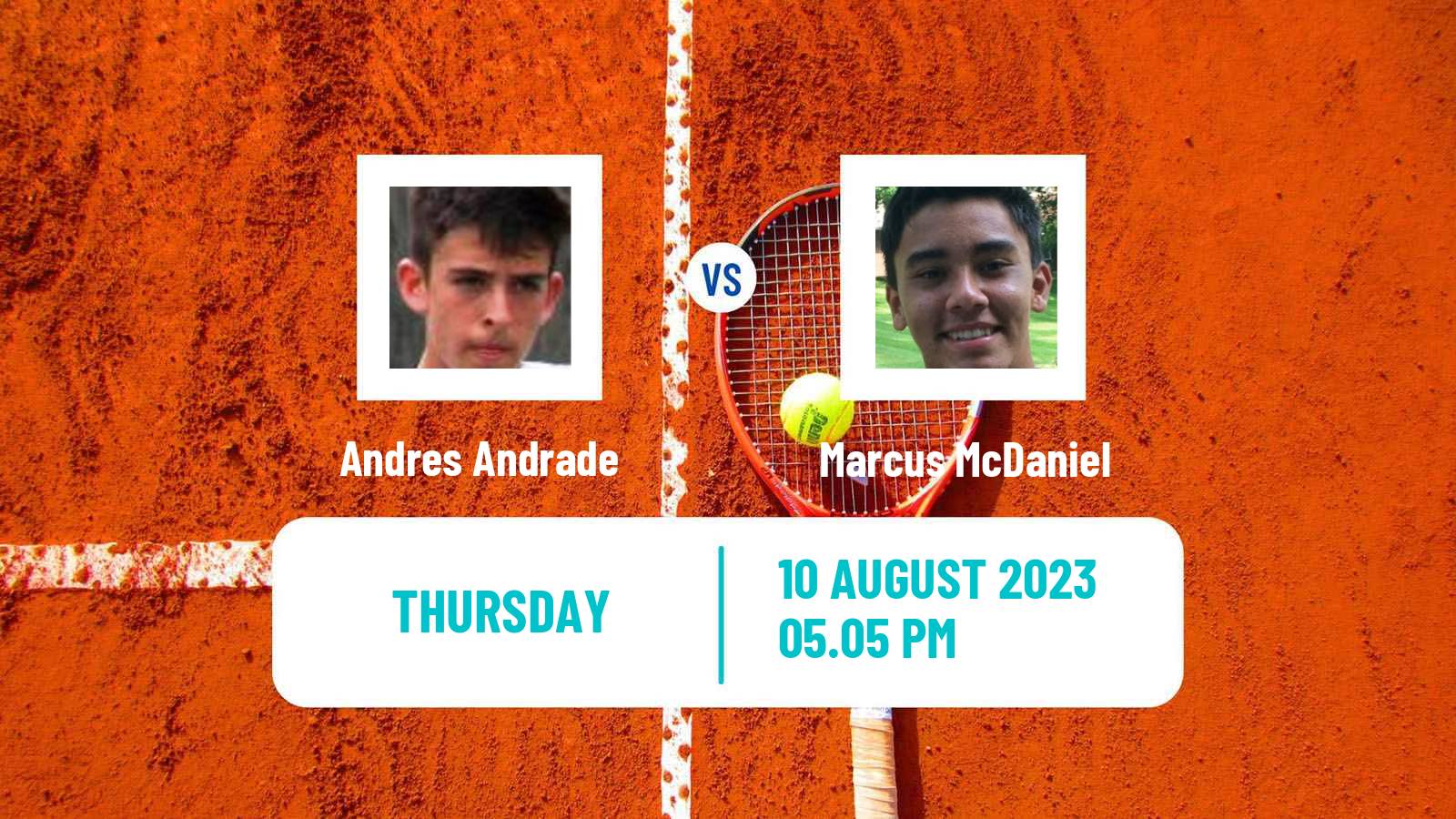 Tennis ITF M25 Southaven Ms Men Andres Andrade - Marcus McDaniel