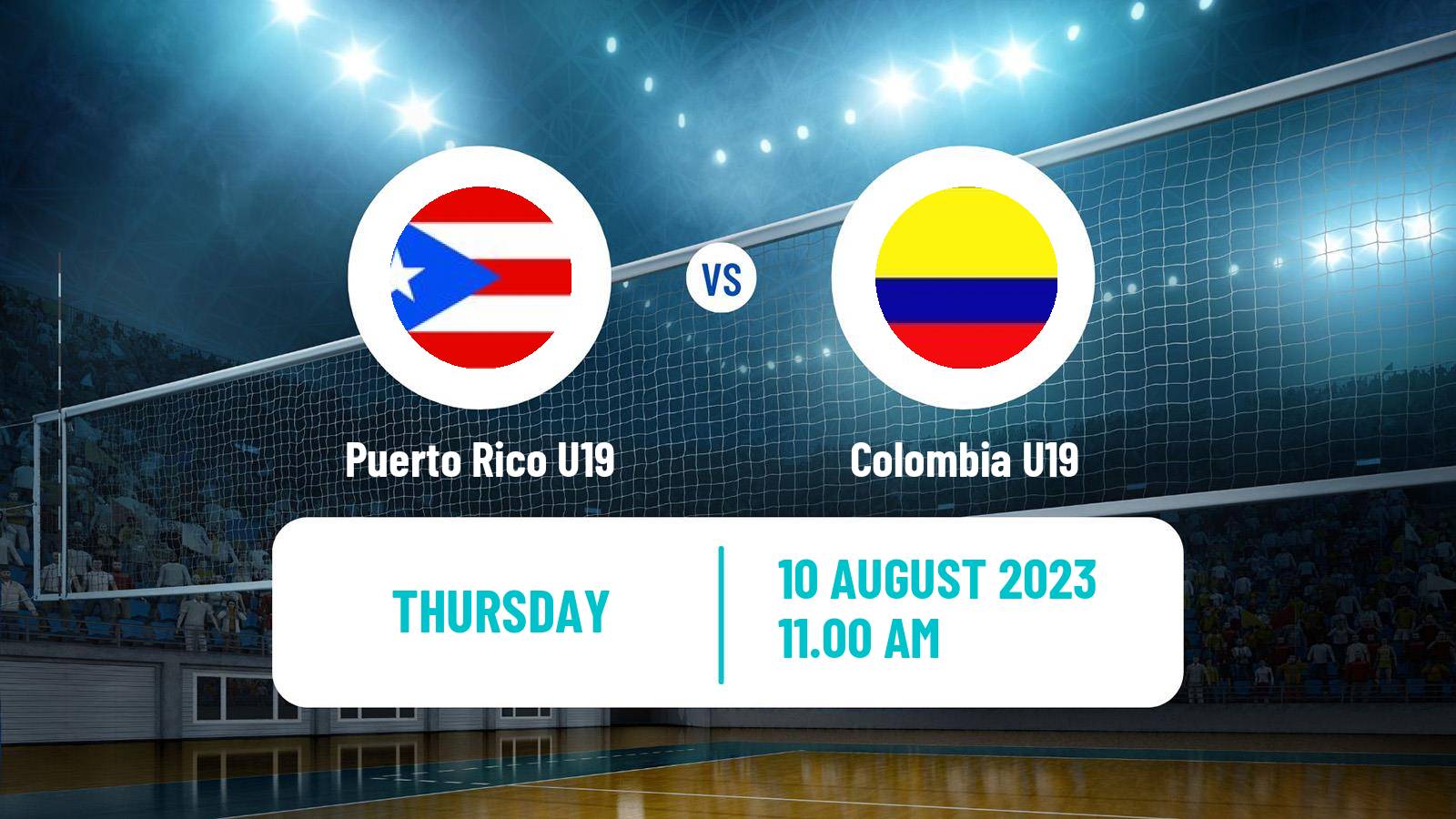 Volleyball World Championship U19 Volleyball Puerto Rico U19 - Colombia U19