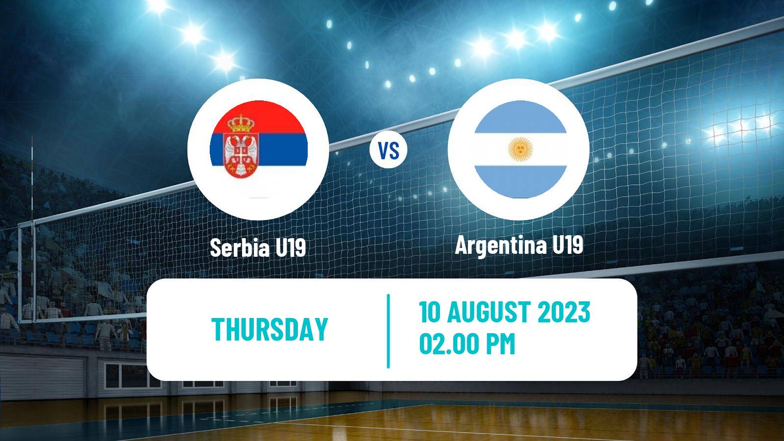 Volleyball World Championship U19 Volleyball Serbia U19 - Argentina U19