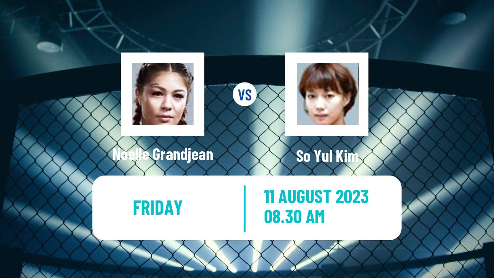 MMA Atomweight One Championship Women Noelle Grandjean - So Yul Kim