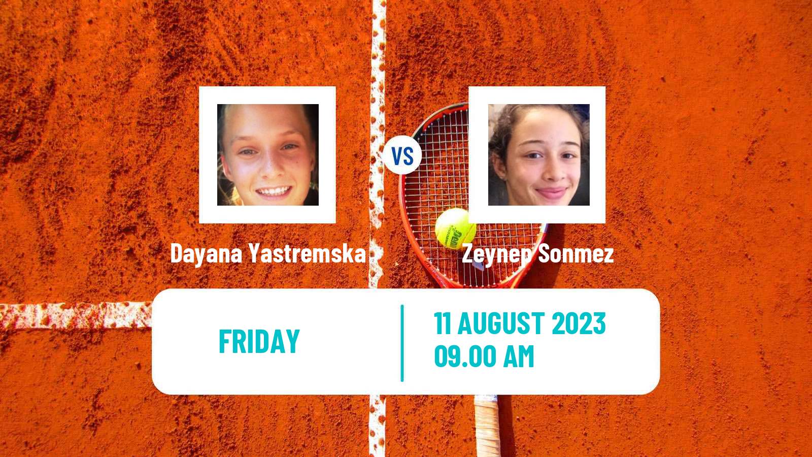 Tennis Grodzisk Mazowiecki Challenger Women Dayana Yastremska - Zeynep Sonmez