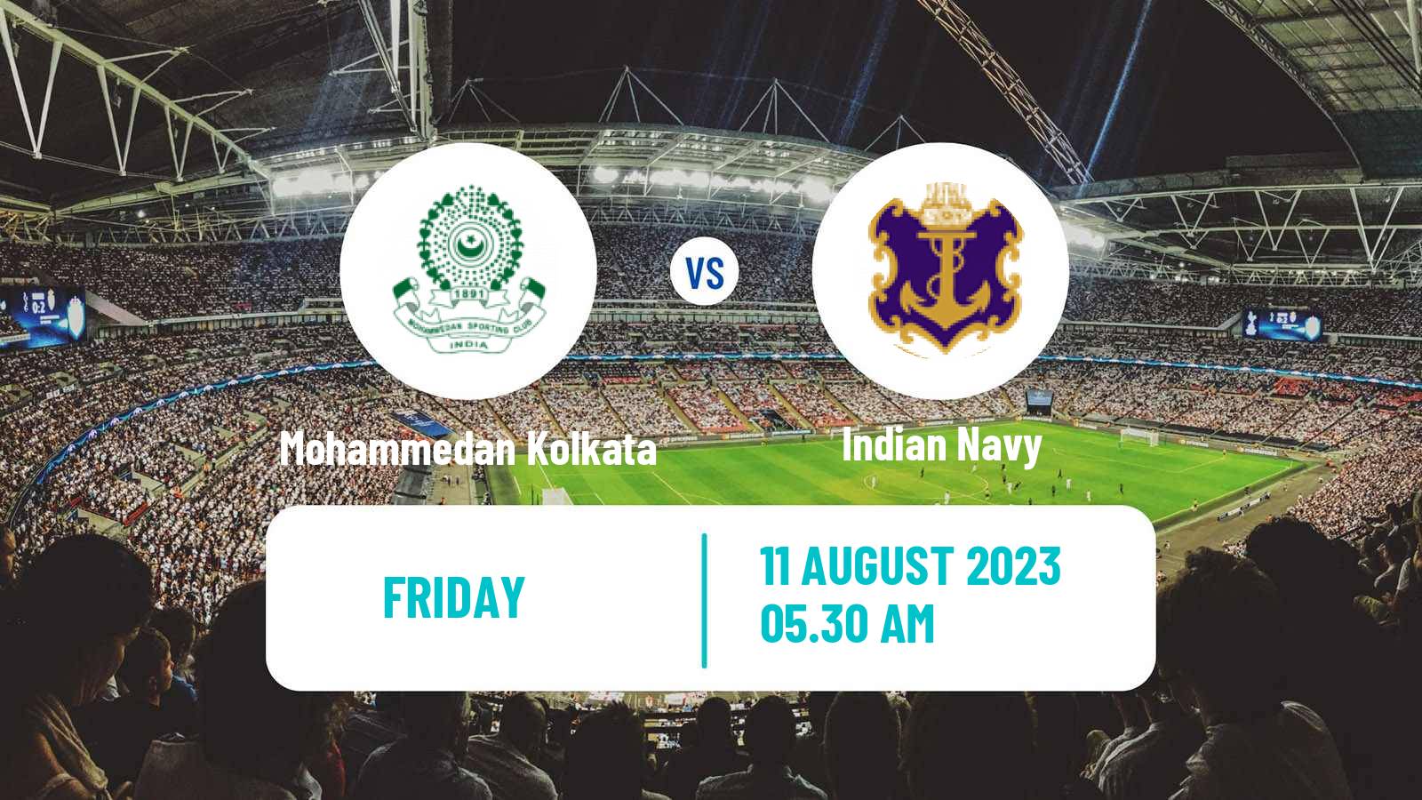 Soccer Indian Durand Cup Mohammedan Kolkata - Indian Navy