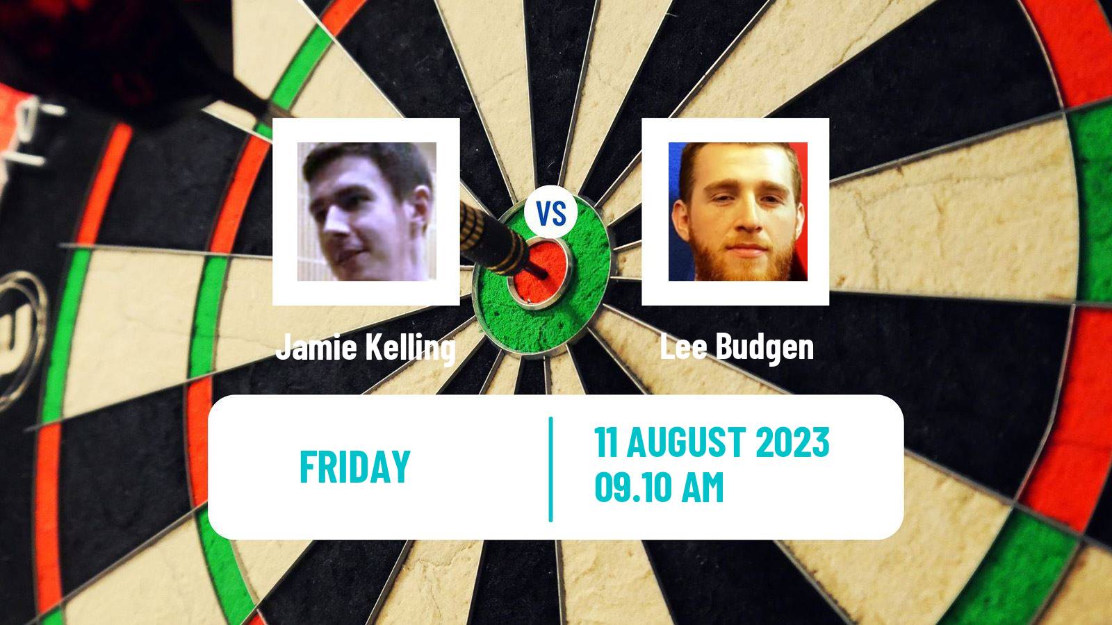 Darts Modus Super Series Jamie Kelling - Lee Budgen